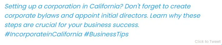 Guide to Incorporate in California