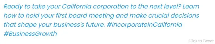 Guide to Incorporate in California